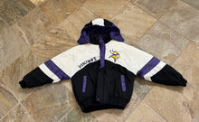 Load image into Gallery viewer, Vintage Minnesota Vikings Pro Player Parka Football Jacket, Size Large
