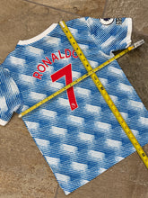 Load image into Gallery viewer, Manchester United Ronaldo Adidas Soccer Jersey, Size Youth Medium, 10-12