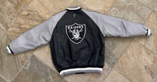 Load image into Gallery viewer, Vintage Oakland Raiders Pro Player Leather Football Jacket, Size Large