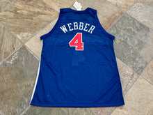 Load image into Gallery viewer, Vintage Washington Bullets Chris Webber Champion Basketball Jersey, Size 48, XL