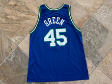 Load image into Gallery viewer, Vintage Dallas Mavericks AC Green Champion Basketball Jersey, Size 52, XXL