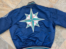 Load image into Gallery viewer, Vintage Seattle Mariners Starter Satin Baseball Jacket, Size Large