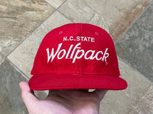 Load image into Gallery viewer, Vintage NC State Wolfpack Sports Specialties Script Snapback College Hat