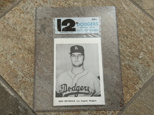 Vintage 1961 Los Angeles Dodgers 5x7 Pictures Don Drysdale - 12 ###