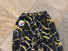 Load image into Gallery viewer, Vintage Pittsburgh Steelers Zubaz Football Pants, Size Small