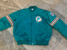 Load image into Gallery viewer, Vintage Miami Dolphins Starter Satin Football Jacket, Size Large