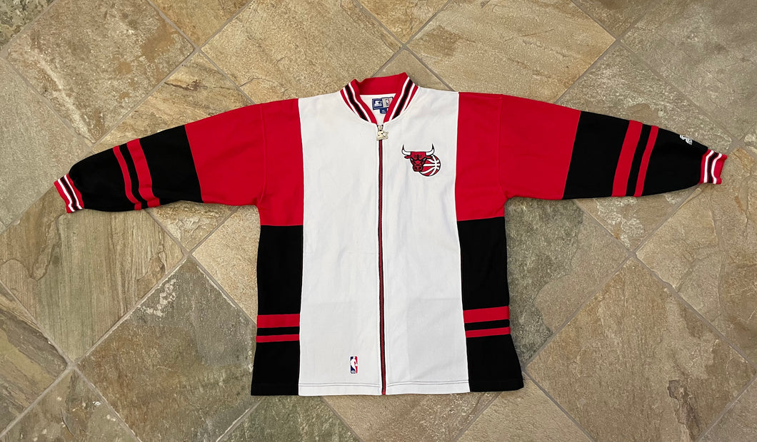 Vintage Chicago Bulls Starter Warmup Basketball Jacket, Size XL
