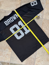 Load image into Gallery viewer, Vintage Oakland Raiders Tim Brown Logo Athletic Football Jersey, Size XL