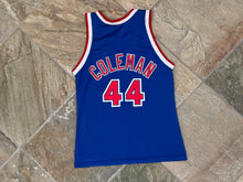 Load image into Gallery viewer, Vintage New Jersey Nets Derrick Coleman Champion Basketball Jersey, Size 40, Medium