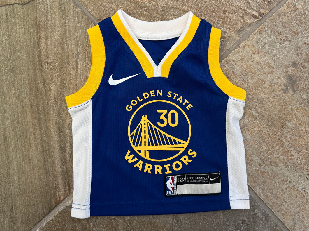 Golden State Warriors Stephen Curry Nike Basketball Jersey, Size Youth Small, 12M