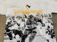 Load image into Gallery viewer, Vintage Pittsburgh Penguins Mario Lemieux Hockey TShirt, Size XL