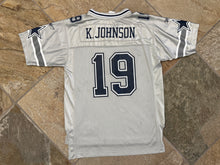 Load image into Gallery viewer, Vintage Dallas Cowboys Keyshawn Johnson Reebok Football Jersey, Size Youth Large, 14-16