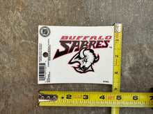 Load image into Gallery viewer, Vintage Buffalo Sabres Goat Head Window Static Cling Decal ###