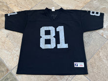 Load image into Gallery viewer, Vintage Oakland Raiders Tim Brown Logo 7 Football Jersey, Size Large