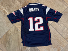 Load image into Gallery viewer, Vintage New England Patriots Tom Brady Reebok Football Jersey, Size Youth Large, 14-16