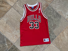 Load image into Gallery viewer, Vintage Chicago Bulls Scottie Pippen Champion Basketball Jersey, Size Youth XL, 14-16