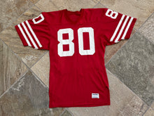 Load image into Gallery viewer, Vintage San Francisco 49ers Jerry Rice Sand Knit Football Jersey, Size 36, Small