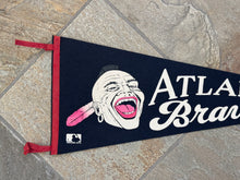 Load image into Gallery viewer, Vintage Atlanta Braves Baseball Pennant
