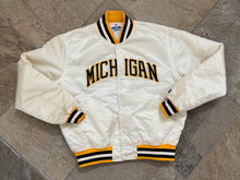 Load image into Gallery viewer, Vintage Michigan Wolverines Starter Satin College Jersey, Size Large