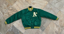 Load image into Gallery viewer, Vintage Oakland Athletics Starter Satin Baseball Jacket, Size Large