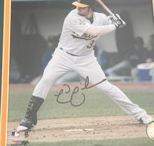 Load image into Gallery viewer, Vintage Oakland Athletics Nick Swisher Autograph photo and baseball ###