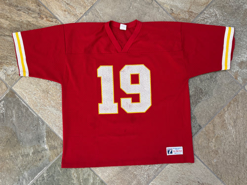 Vintage Kansas City Chiefs Joe Montana Logo Athletic Football Jersey, Size XL