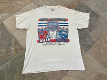 Load image into Gallery viewer, Vintage Buffalo Bills Super Bowl XXV Trench Football TShirt, Size Large