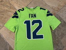 Load image into Gallery viewer, Seattle Seahawks 12th Man Fan Nike Football jersey, Size Medium