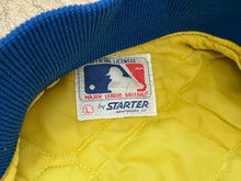 Load image into Gallery viewer, Vintage Milwaukee Brewers Starter Satin Baseball Jacket, Size Large