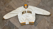 Load image into Gallery viewer, Vintage Michigan Wolverines Starter Satin College Jersey, Size Large