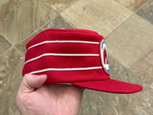 Load image into Gallery viewer, Vintage Quebec Nordiques Pill Box Snapback Hockey Hat