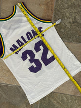 Load image into Gallery viewer, Vintage Utah Jazz Karl Malone Champion Basketball Jersey, Size 40, Medium