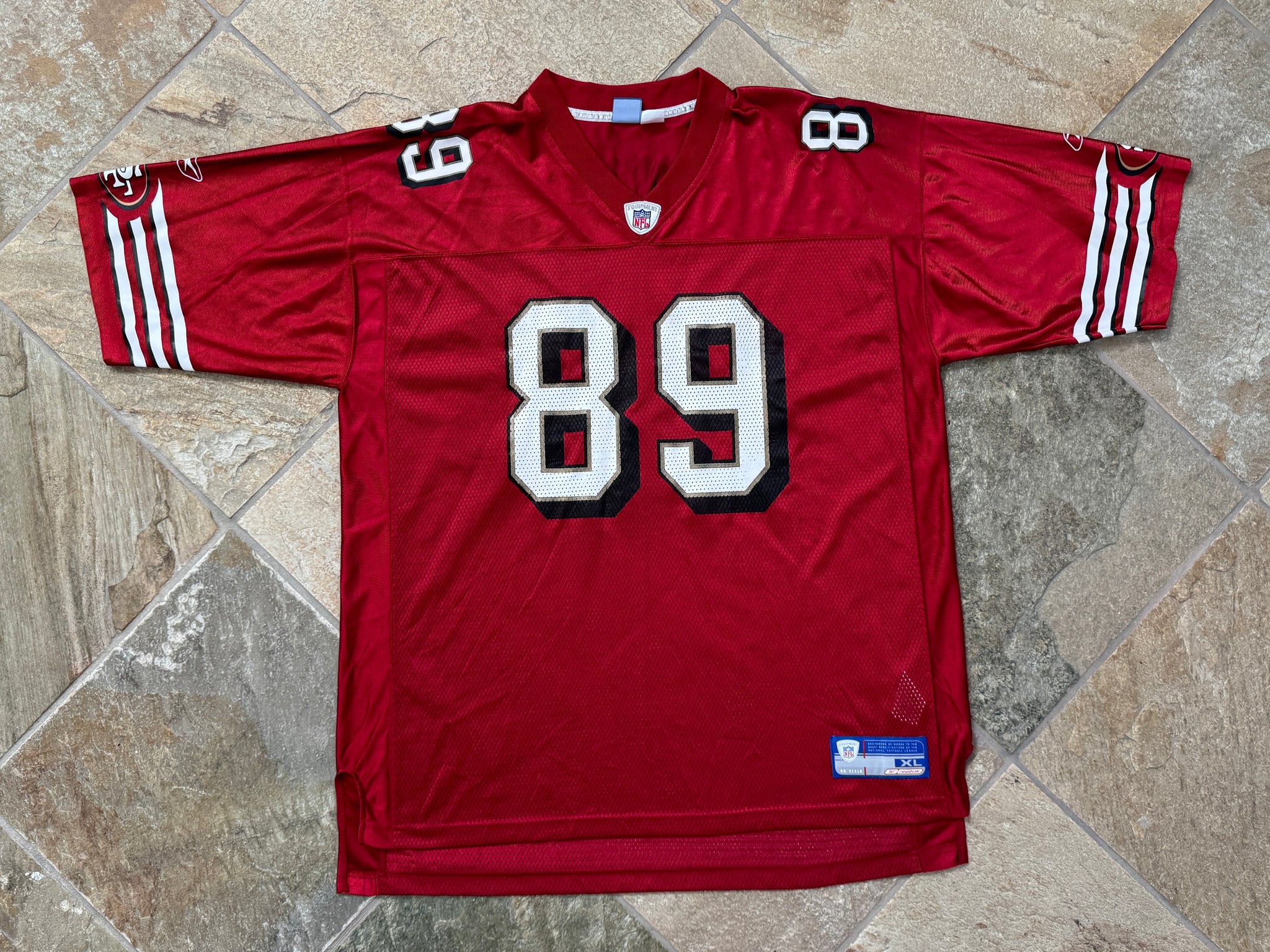 Vintage San Francisco 49ers Tai Streets Reebok Football