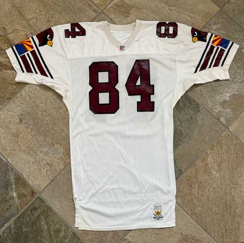 Vintage Arizona Cardinals Eddie Brown Game Worn Sand Knit Football Jersey, Size 46