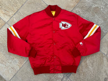 Load image into Gallery viewer, Vintage Kansas City Chiefs Starter Satin Football Jacket, Size Medium
