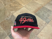 Load image into Gallery viewer, Vintage San Francisco 49ers Sports Specialties Script Snapback Football Hat