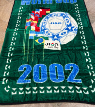 Load image into Gallery viewer, Vintage 2002 World Cup Jira Japan South Korea Soccer Blanket ###