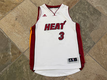 Load image into Gallery viewer, Vintage Miami Heat Dwayne Wade Adidas Basketball Jersey, Size Youth Large, 14-16