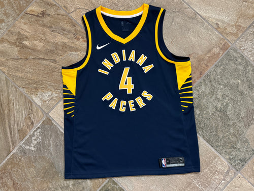 Indiana Pacers Victor Oladipo Nike Swingman Basketball Jersey, Size 52, XL