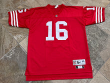 Load image into Gallery viewer, Vintage San Francisco 49ers Joe Montana Reebok Throwbacks Football Jersey, Size XL
