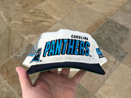 Vintage Carolina Panthers Sports Specialties Shadow Snapback Football Hat