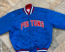 Load image into Gallery viewer, Vintage Detroit Pistons Starter Satin Basketball Jacket, Size Large