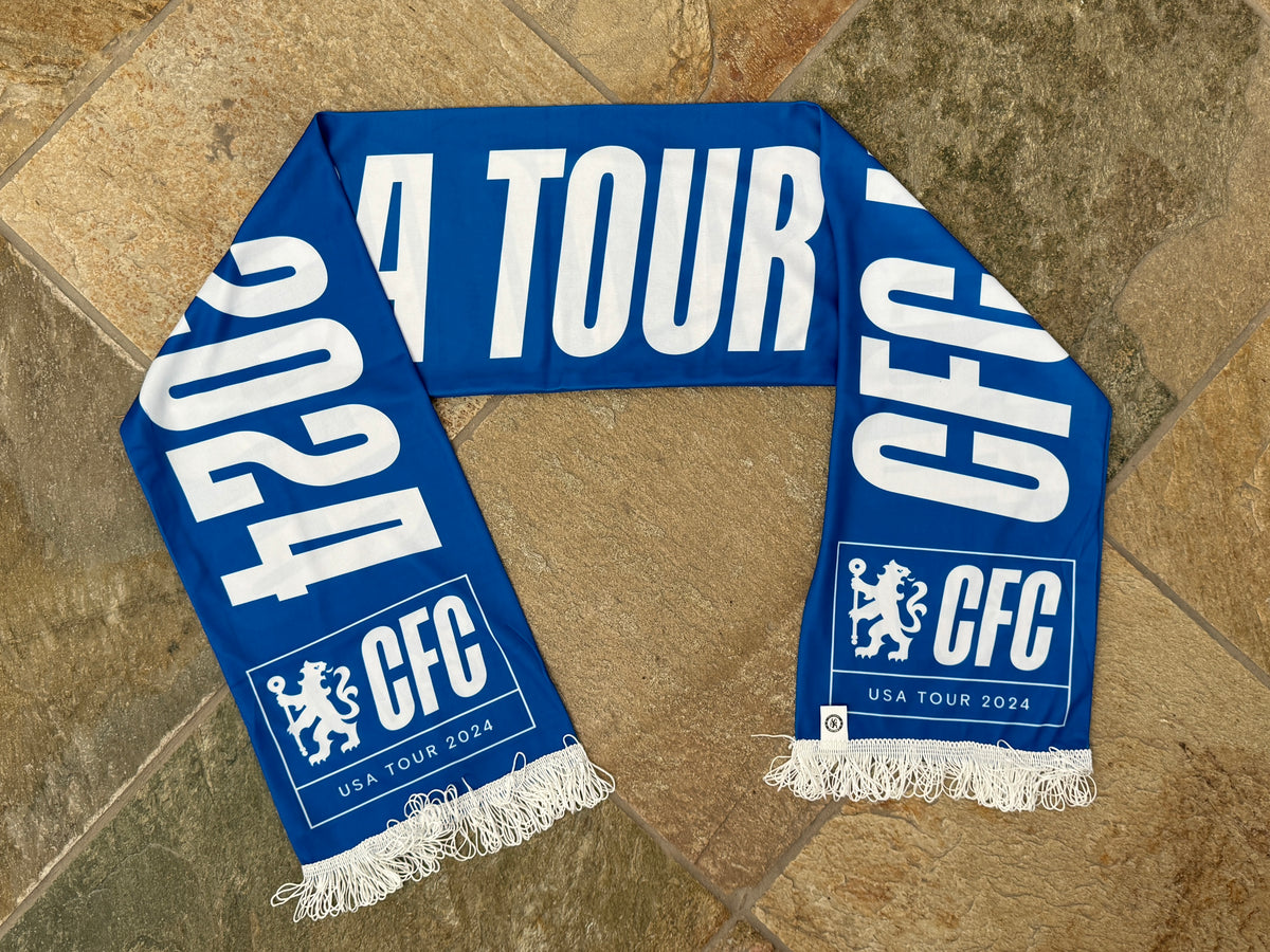 Chelsea F.C. USA Tour 2024 Soccer Football Supporter Scraf ### – Stuck ...