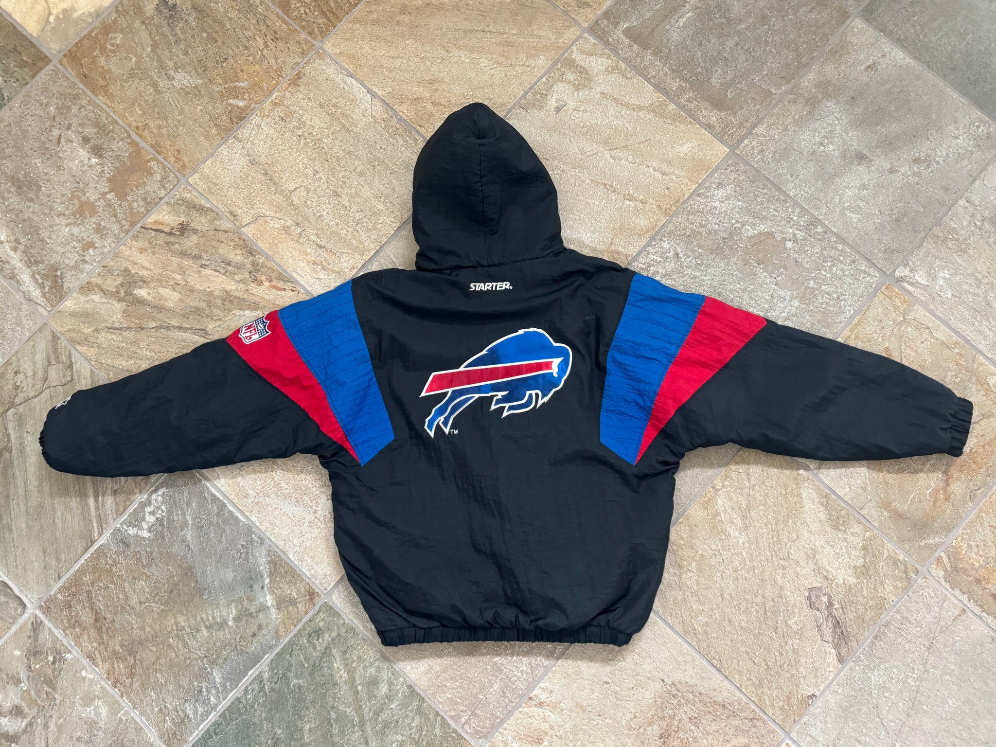 古着 starter NFL M ジャンパー Buffalo Bills 黒 DSCO1159472784_1007:2000-full-
