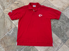 Load image into Gallery viewer, Vintage Kansas City Chiefs Starter Polo Football TShirt, Size XL