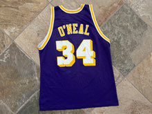 Load image into Gallery viewer, Vintage Los Angeles Lakers Shaquille O'Neal Champion Basketball Jersey, Size 48, XL