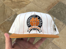 Load image into Gallery viewer, Vintage Texas Longhorns Starter Pinstripe Snapback College Hat