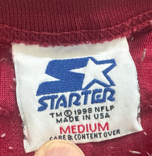 Load image into Gallery viewer, Vintage San Francisco 49ers Jerry Rice Starter Football Jersey, Size Youth Medium, 10-12