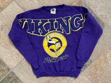 Load image into Gallery viewer, Vintage Minnesota Vikings Cliff Engle Football Sweatshirt, Size youth S/M, 10-12