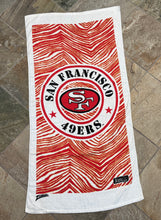 Load image into Gallery viewer, Vintage San Francisco 49ers Zubaz NFL Football Towel ###